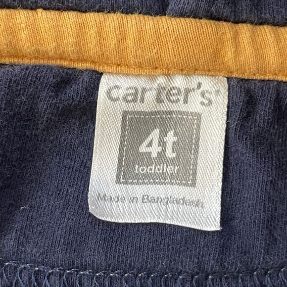 Carter Rookie 36 Grey Hoodie Full Zip Sweater Cotton Blend Toddler Kids 4T - Picture 5 of 7